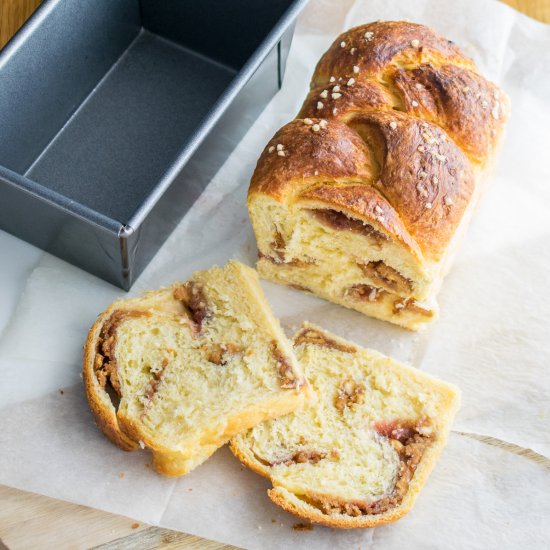 PB&J Brioche Loaf