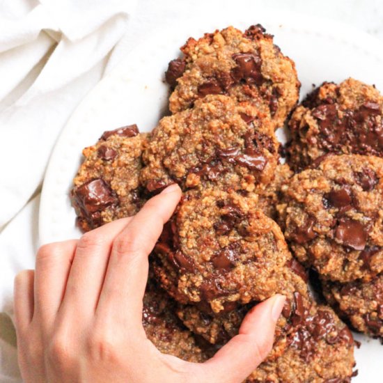 Cashew Butter Chocolate Cookies