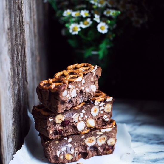 Peanut Butter Pretzel Fudge