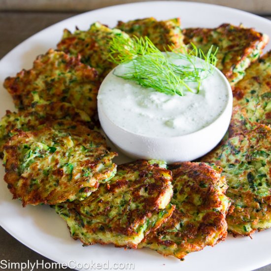 Greek Zucchini Fritters