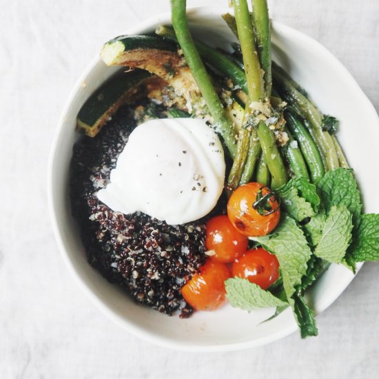 summer grain bowl