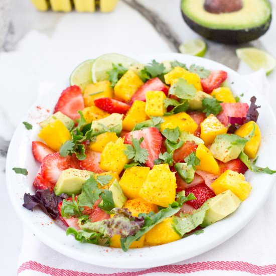 Strawberry, Mango and Avocado Salad