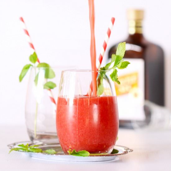 Strawberry Watermelon Daiquiris