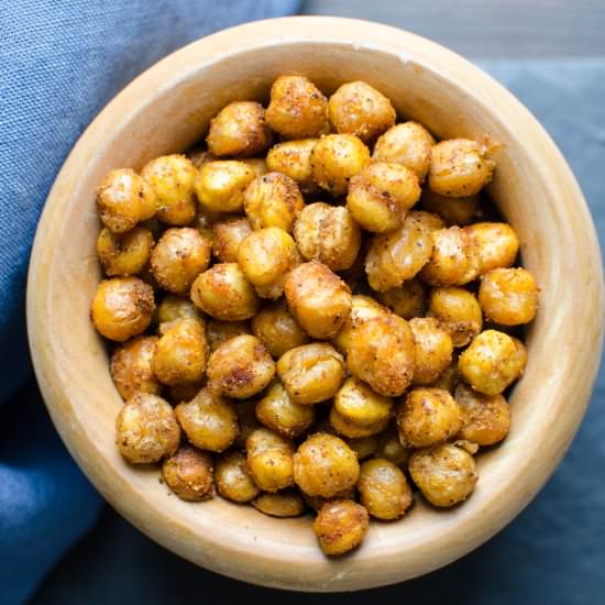 Crispy Spiced Chickpeas