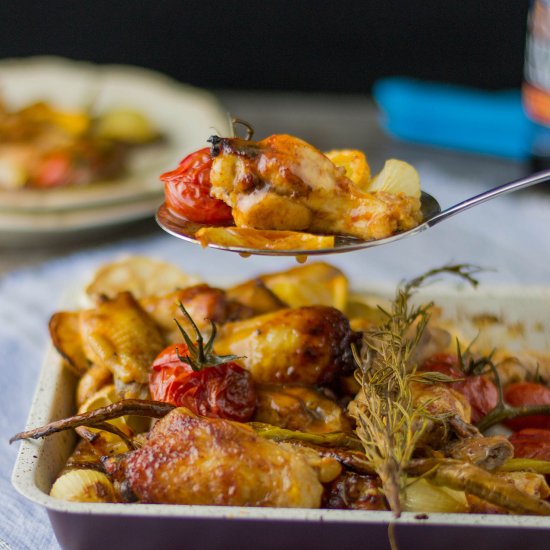 Sweet Oven Baked Chicken Wings