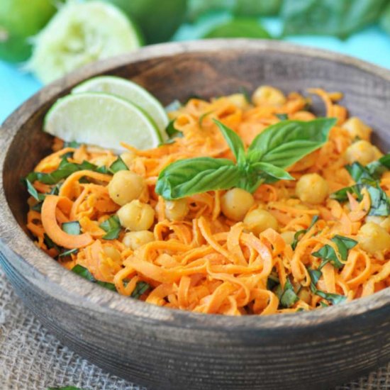 Sweet Potato Noodles Salad