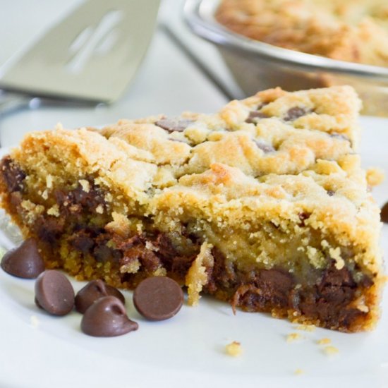 Deep Dish Cookie Cake