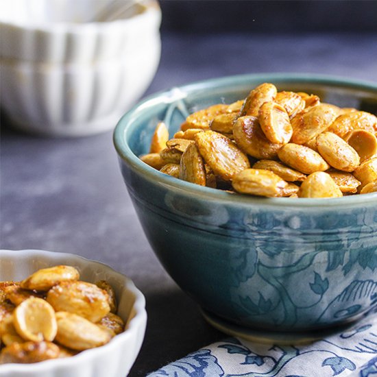 Spanish Spiced Almonds