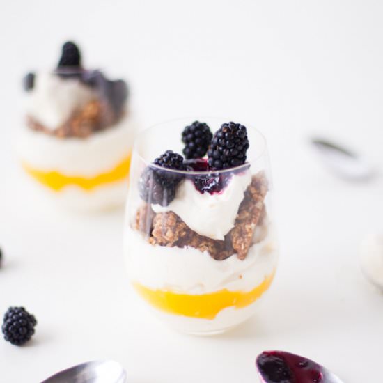 Blackberry Lemon Parfait