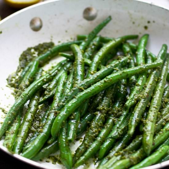 Brown Butter Green Beans