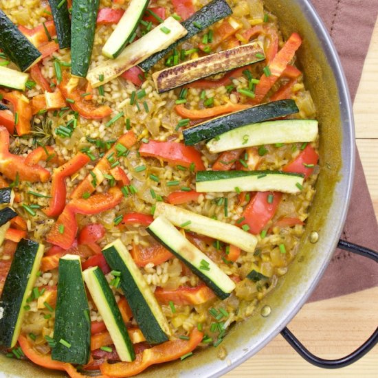 Vegetarian Paella