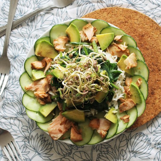 Asian Salmon Salad