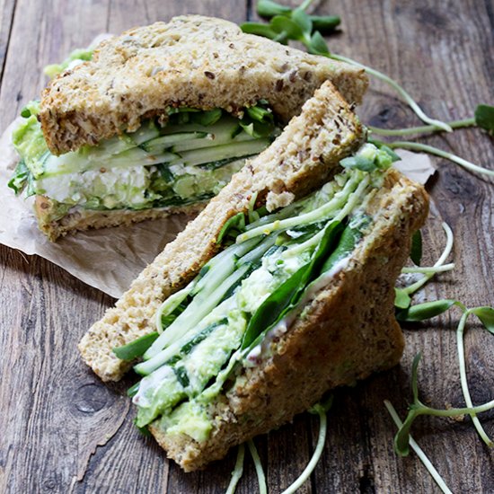 Green Goodness Sandwich