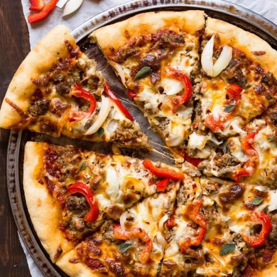 Spicy Sausage Pizza