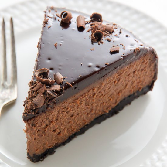 Kahlua Chocolate Cheesecake