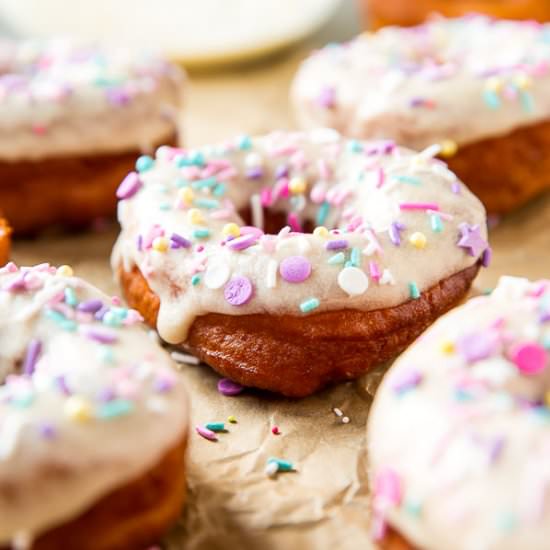 Homemade Frosted Doughnuts: 3 Ways!