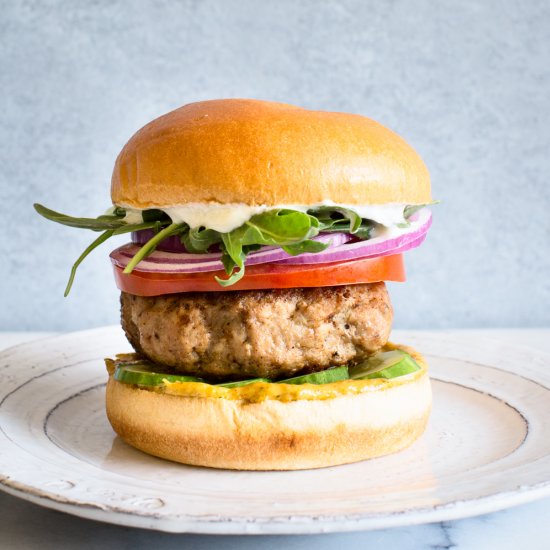 The Ultimate Mediterranean Burger