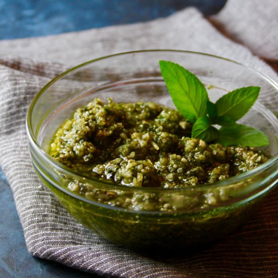 Mint Basil Pesto