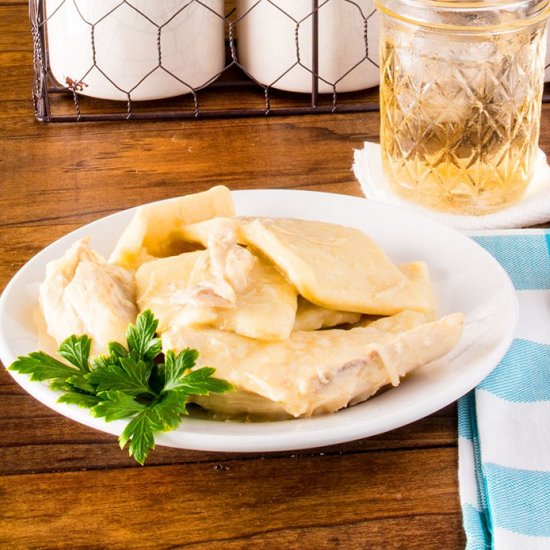 Old Fashioned Chicken and Dumplings