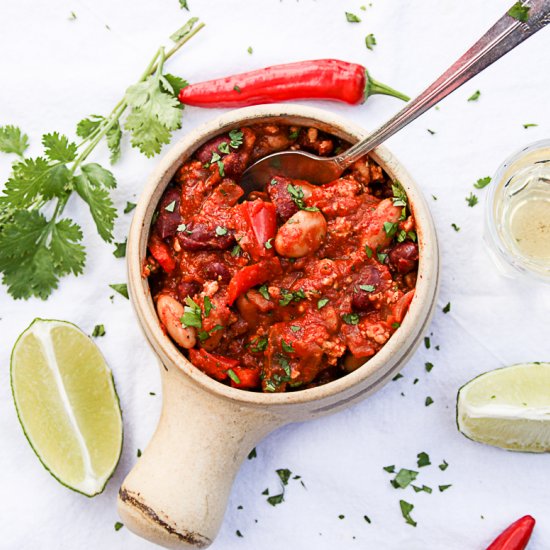 Tequila Chicken Chilli