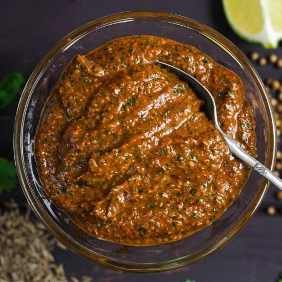 Smoky Fajita Seasoning Paste