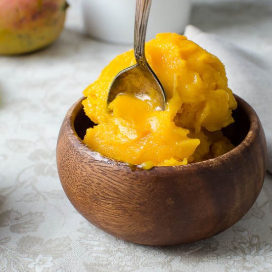 Pineapple Mango Sorbet