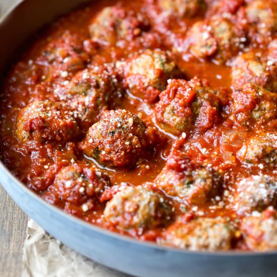 Baked Meatballs