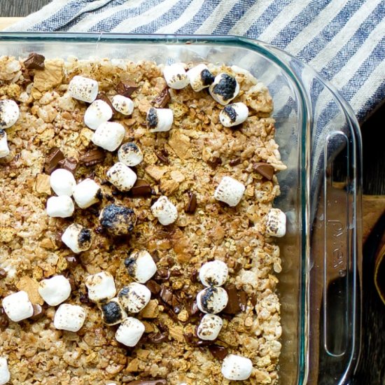 S’mores Rice Krispies Treats