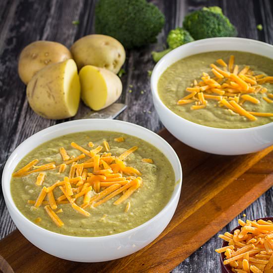 Easy Broccoli Cheddar Soup