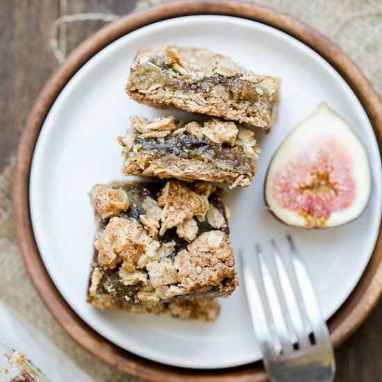 Oatmeal Fig Bars