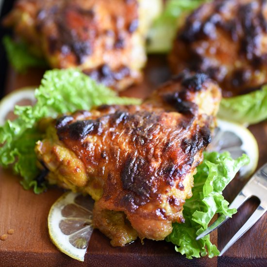 Malaysian Roasted Spiced Chicken