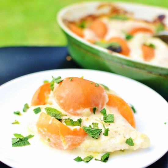 Apricot Chicken with Horseradish