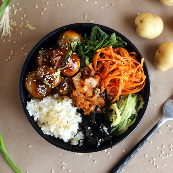 Korean Potato Bowl