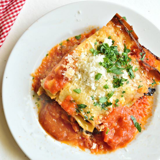 Summer Tomato Lasagna