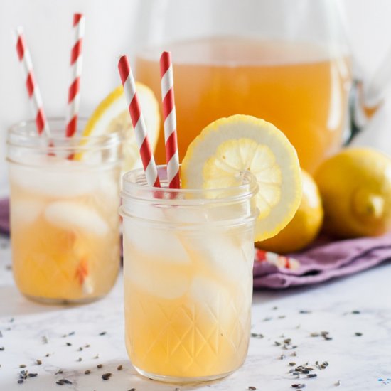 Raw Honey Lavender Lemonade