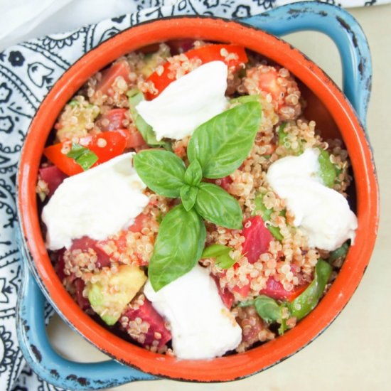 Caprese Quinoa Salad