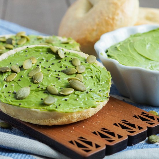 Matcha Cream Cheese Spread