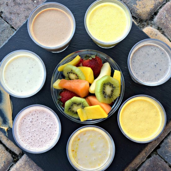 Rainbow Smoothies