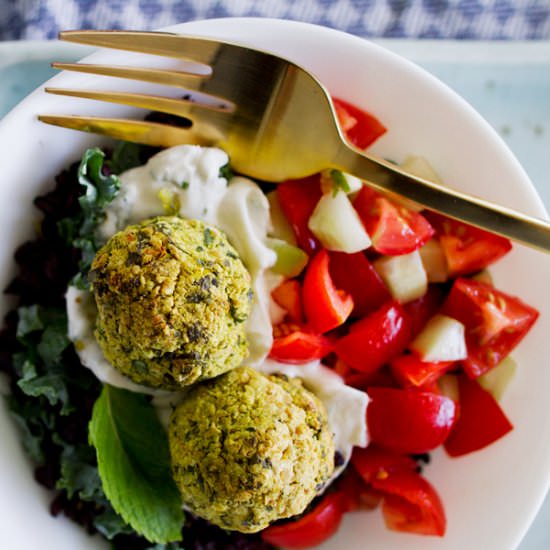 Kale Falafel Bowl