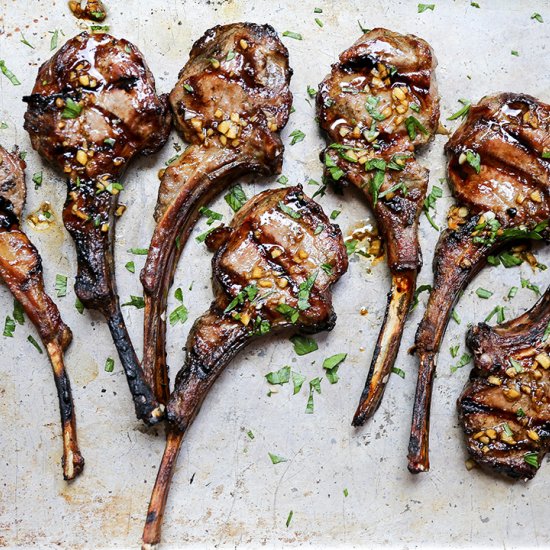 Easy Grilled Lamb Chops