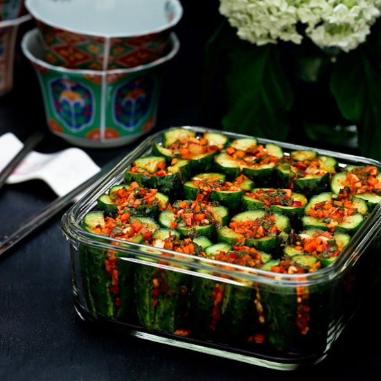 Stuffed Cucumber Kimchi