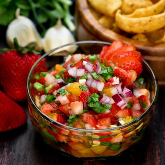 Strawberry Nectarine Salsa