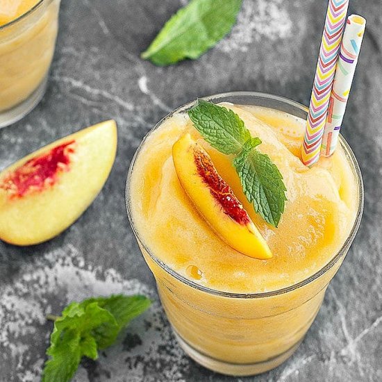 Frozen Peach Lemonade