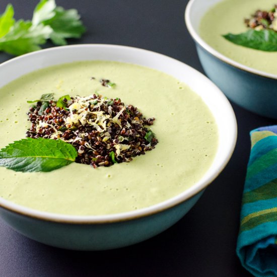 Curried Cucumber Soup