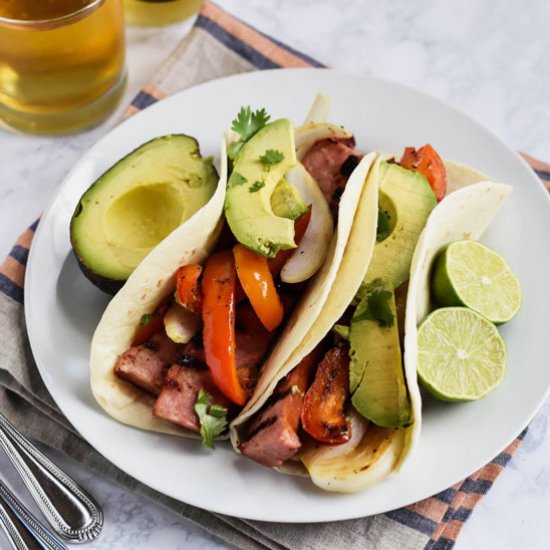 Grilled Sausage Tacos