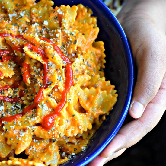 Roasted Red Pepper Pasta Sauce