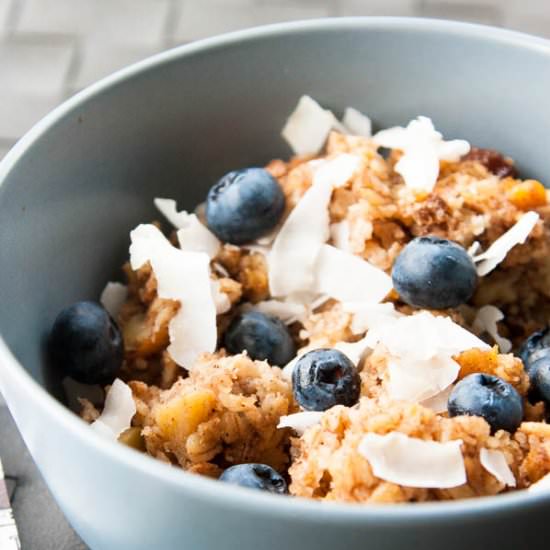 Morning Glory Baked Oatmeal