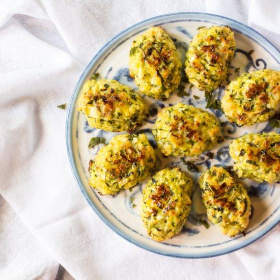 Baked Zucchini Tots