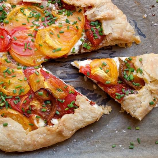 Heirloom Tomato Tart