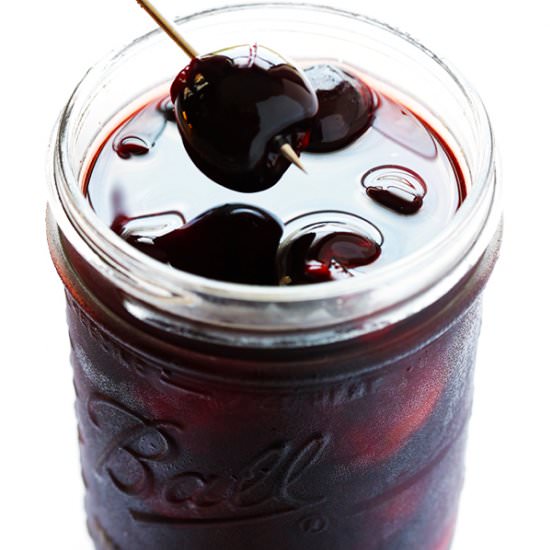 Bourbon-Soaked Cherries